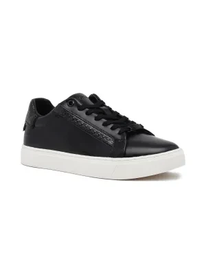 Calvin Klein Trampki CLEAN CUP LACE UP-NA, BEH | z dodatkiem skóry