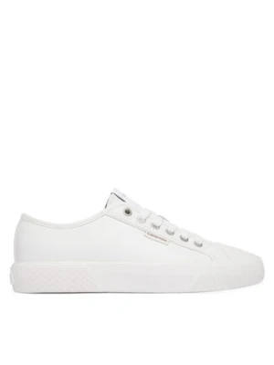 Calvin Klein Trampki Vulc Lace Up Low Lth HW0HW03077 Biały