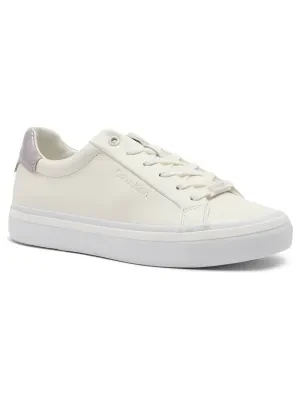 Calvin Klein Trampki VULC LACE UP | z dodatkiem skóry