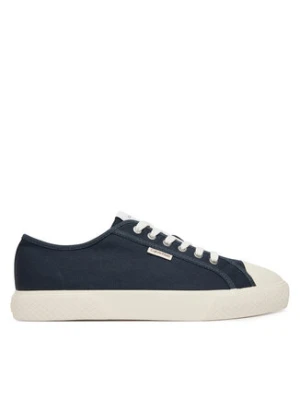 Calvin Klein Trampki Vulc Laceup Cv HM0HM02121 Granatowy