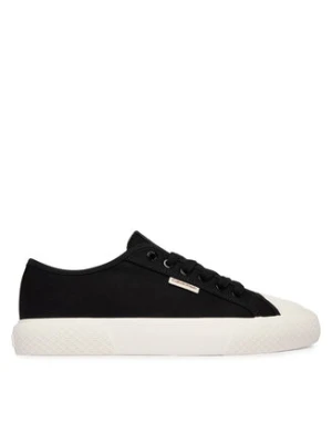 Calvin Klein Trampki Vulc Low Lace Up Canvas HW0HW02975 Czarny