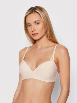 Calvin Klein Underwear Biustonosz bezfiszbinowy 000QF6017E Beżowy