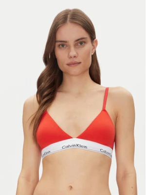 Calvin Klein Underwear Biustonosz braletka Lightly Lined Triangle 000QF5650E Czerwony