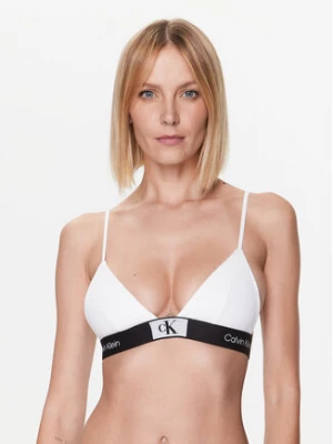 Calvin Klein Underwear Biustonosz braletka Unlined 000QF7217E Biały