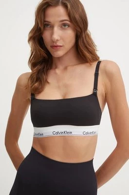 Calvin Klein Underwear biustonosz do karmienia kolor czarny gładki 000QF7905E