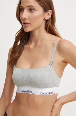 Calvin Klein Underwear biustonosz do karmienia kolor szary gładki 000QF7905E