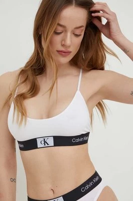 Calvin Klein Underwear biustonosz kolor biały melanż