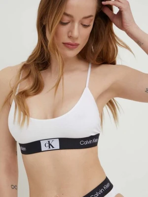 Zdjęcie produktu Calvin Klein Underwear biustonosz kolor biały melanż