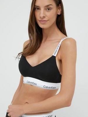 Calvin Klein Underwear biustonosz kolor czarny gładki