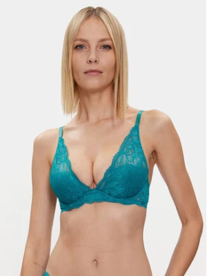 Calvin Klein Underwear Biustonosz z fiszbiną 000QF6396E Zielony