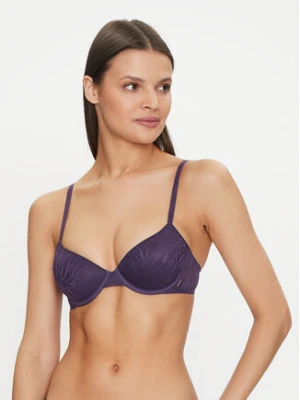 Calvin Klein Underwear Biustonosz z fiszbiną 000QF6875E Fioletowy