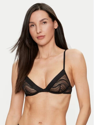 Calvin Klein Underwear Biustonosz z fiszbiną 000QF7717E Czarny