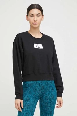 Calvin Klein Underwear bluza bawełniana lounge kolor czarny
