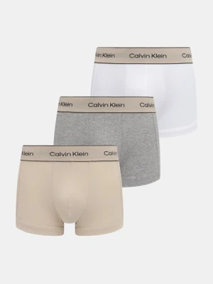 Calvin Klein Underwear bokserki 3-pack kolor beżowy LV00NB4446