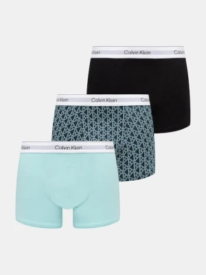 Calvin Klein Underwear bokserki 3-pack kolor turkusowy LV00NB4286