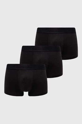 Calvin Klein Underwear bokserki 3-pack męskie kolor czarny 000NB3651A