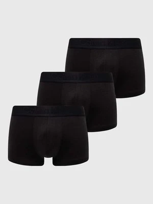 Calvin Klein Underwear bokserki 3-pack męskie kolor czarny 000NB3651A