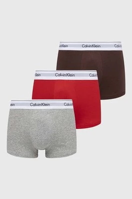 Calvin Klein Underwear bokserki 3-pack męskie kolor czerwony