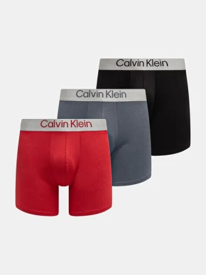 Calvin Klein Underwear bokserki 3-pack męskie kolor czerwony LV00NB4124