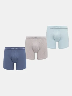 Calvin Klein Underwear bokserki 3-pack męskie kolor niebieski 000NB1770A