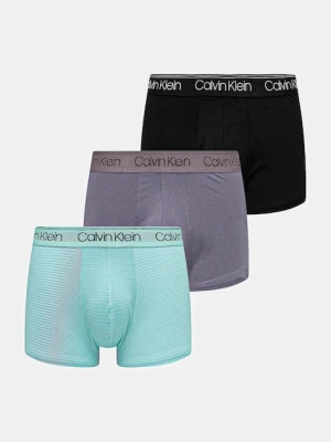 Calvin Klein Underwear bokserki 3-pack męskie kolor niebieski 000NB2569A