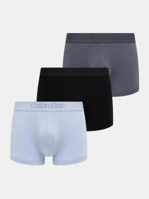 Calvin Klein Underwear bokserki 3-pack męskie kolor niebieski 000NB3651A