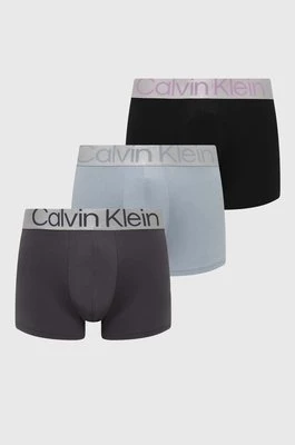 Calvin Klein Underwear bokserki 3-pack męskie kolor niebieskiCHEAPER