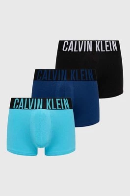 Calvin Klein Underwear bokserki 3-pack męskie kolor niebieski