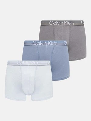 Calvin Klein Underwear bokserki 3-pack męskie kolor niebieski