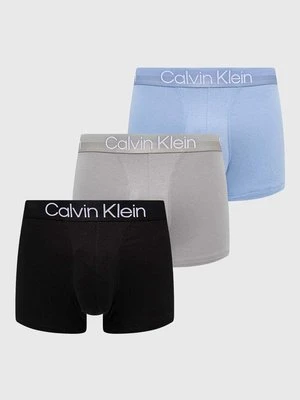 Calvin Klein Underwear bokserki 3-pack męskie kolor niebieski