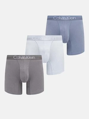 Calvin Klein Underwear bokserki 3-pack męskie kolor niebieski