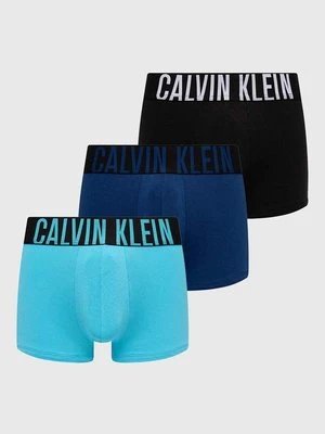 Calvin Klein Underwear bokserki 3-pack męskie kolor niebieski