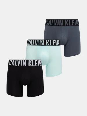 Calvin Klein Underwear bokserki 3-pack męskie kolor turkusowy 000NB3609A