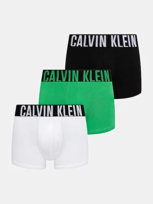 Calvin Klein Underwear bokserki 3-pack męskie kolor zielony 000NB3608A