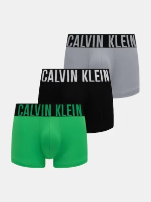 Calvin Klein Underwear bokserki 3-pack męskie kolor zielony 000NB3611A