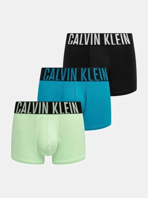 Calvin Klein Underwear bokserki 3-pack męskie kolor zielony 000NB3775A