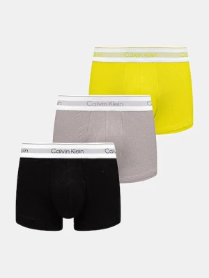 Calvin Klein Underwear bokserki 3-pack męskie kolor zielony 000NB3956A