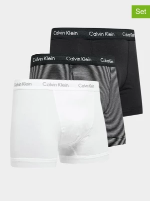 CALVIN KLEIN UNDERWEAR Bokserki (3 pary) w kolorze czarno-białym rozmiar: L