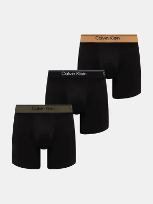 Calvin Klein Underwear bokserki dopasowane męskie 3-pack czarny