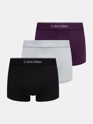 Calvin Klein Underwear bokserki dopasowane męskie 3-pack fioletowy