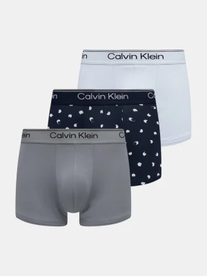 Calvin Klein Underwear bokserki dopasowane męskie 3-pack granatowy