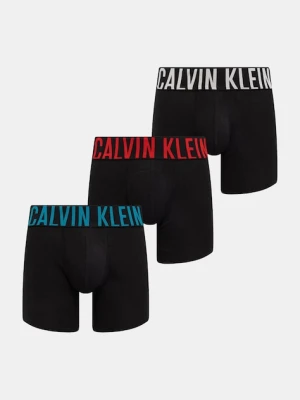 Calvin Klein Underwear bokserki dopasowane męskie z bawełną 3-pack czarny