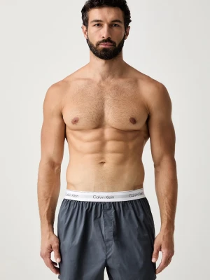 Calvin Klein Underwear bokserki luźne męskie bawełniane z elastanem 3-pack szary