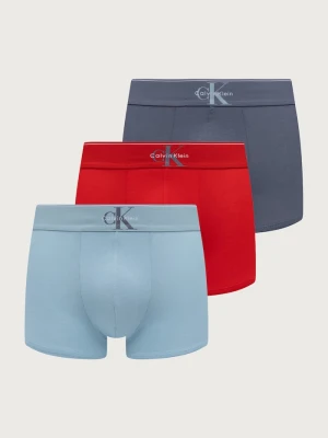 Calvin Klein Underwear bokserki męskie 3-pack czerwony