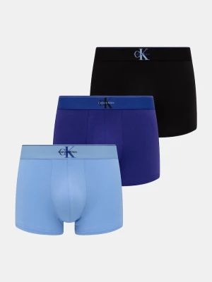 Calvin Klein Underwear bokserki męskie 3-pack niebieski