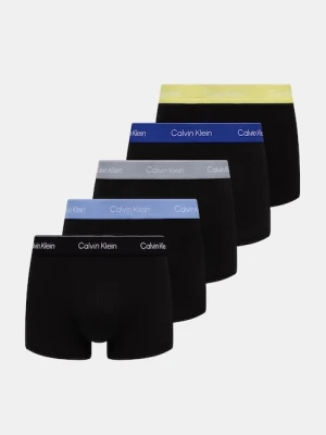 Calvin Klein Underwear bokserki męskie bawełniane z elastanem 5-pack czarny
