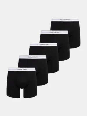 Calvin Klein Underwear bokserki męskie bawełniane z elastanem 5-pack czarny