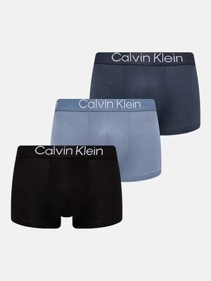 Calvin Klein Underwear bokserki męskie kolor niebieski 000NB3187A