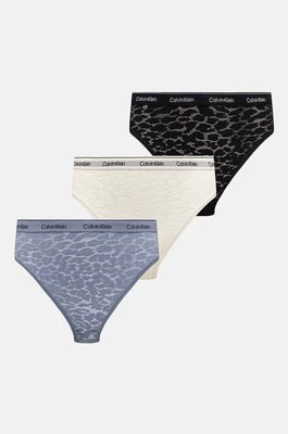 Calvin Klein Underwear brazyliany 3-pack z koronki 000QD5225E