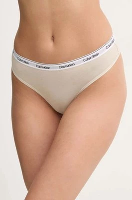 Calvin Klein Underwear brazyliany kolor beżowy 000QD5246E